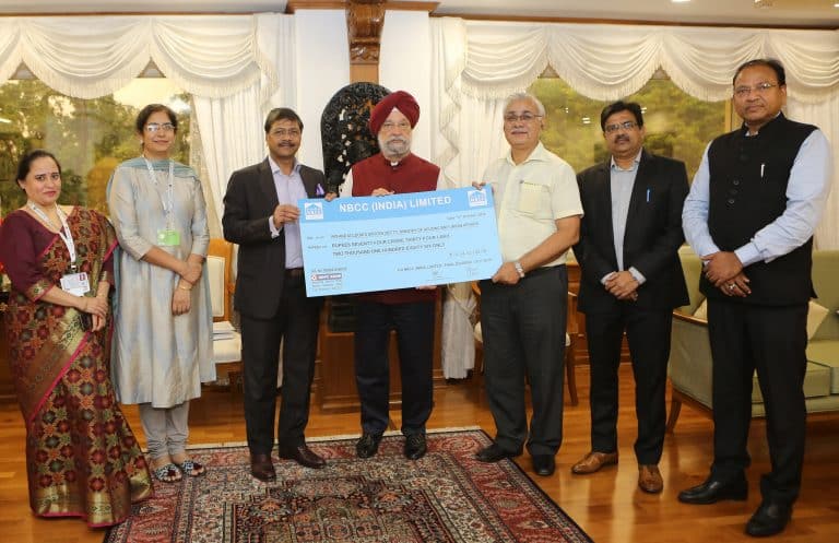 NBCC pays dividend to the Government