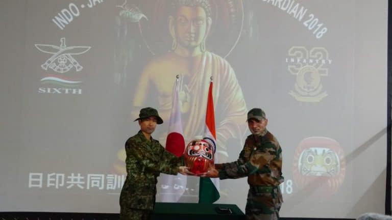 INDO - Japan joint military exercise