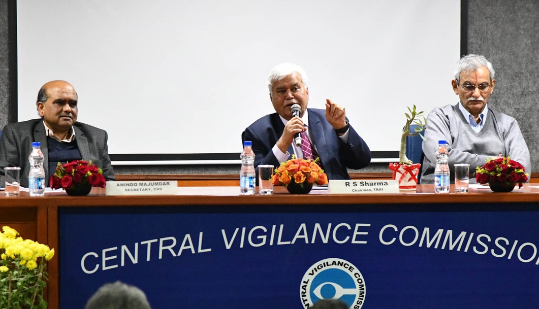 Chairman, TRAI delivers CVC Lecture on “India’s Digital Leapfrog”