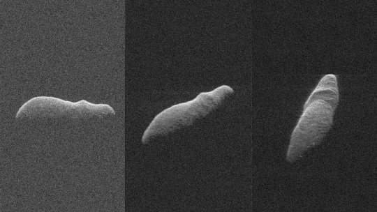 Holiday asteroid imaged with NASA radar