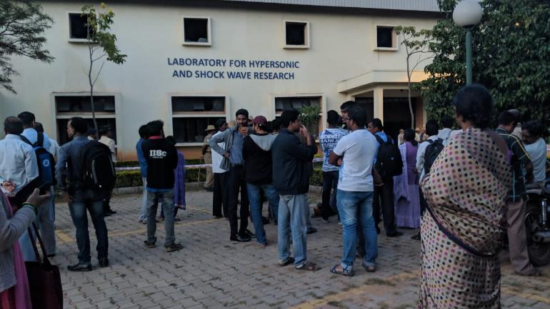explosion rocked the hypersonic laboratory at IISc Bengaluru