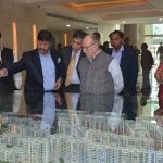 Governor, Delhi visits NBCC East Kidwai Nagar Project