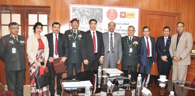 MoU between Indian Army and PNB