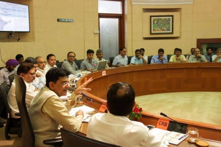 Piyush Goyal holds review meeting with entire Railway Board,