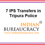 7 IPS Transferred in Tripura