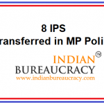 8 IPS Transferred in MP Police