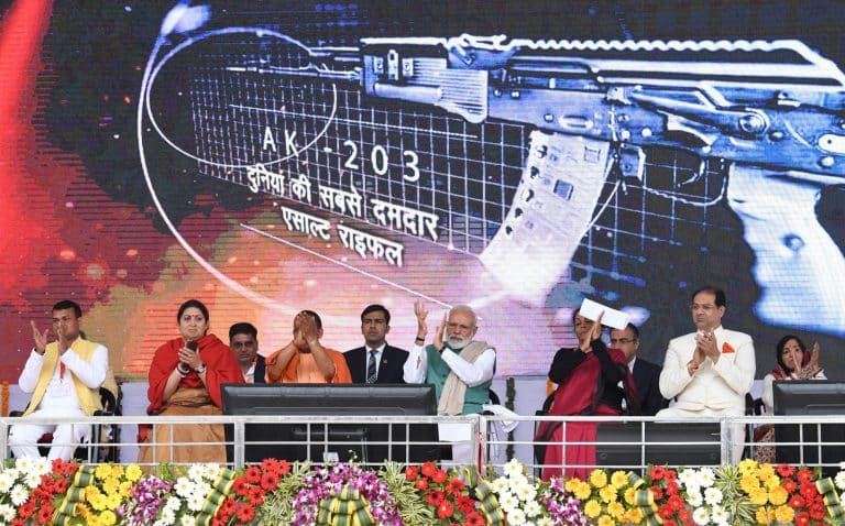PM dedicates Indo-Russian Rifle Pvt Ltd