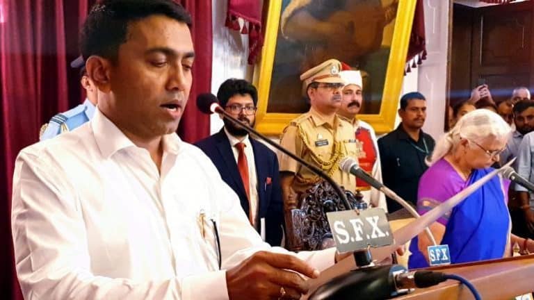 Pramod Sawant CM Goa