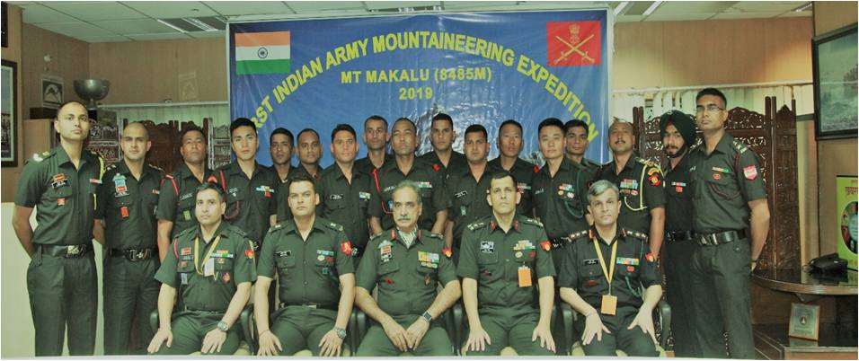 Indian Army Mountaineering Expedition to Mt Makalu