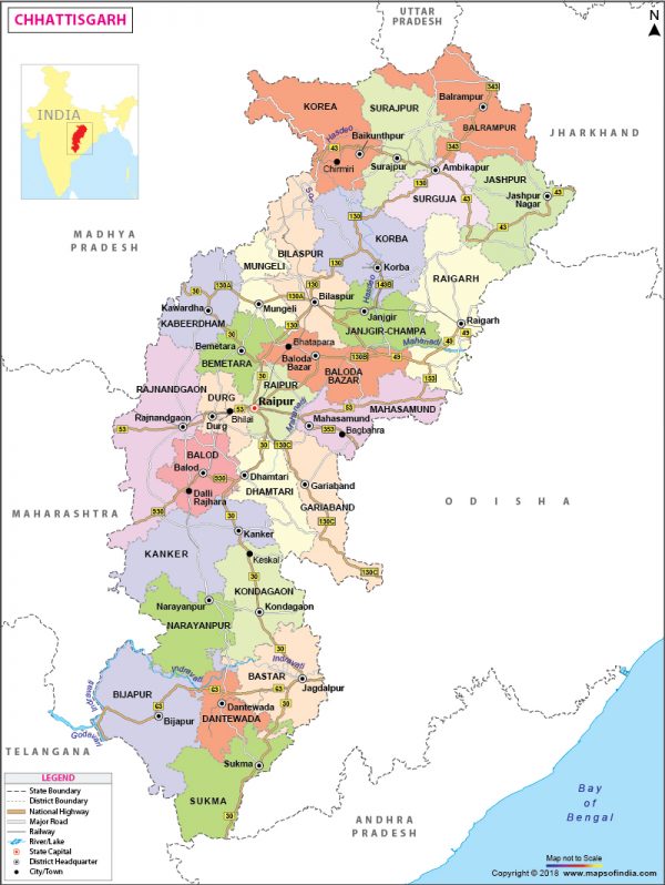 chhattisgarh-map_bastar