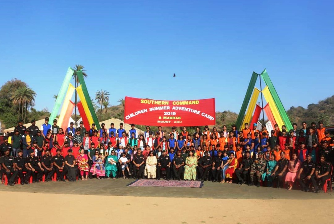 Army conducts Children Summer Adventure Camp 2019 at Mount Abu