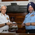 BS Dhanoa receives Baton of Chairman COSC