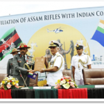 ICG ship Shaurya with 3rd(Naga Hills) battalion of Assam Rifles