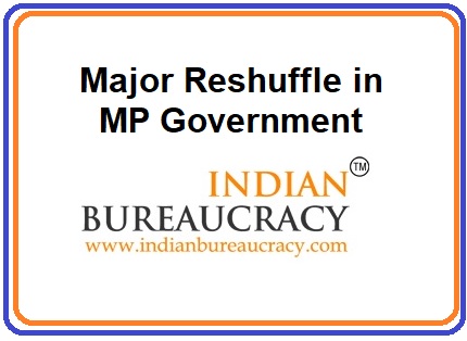 IAS transferred in MP Govt