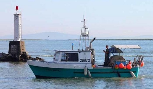 Communication gadgets to fishing vessels