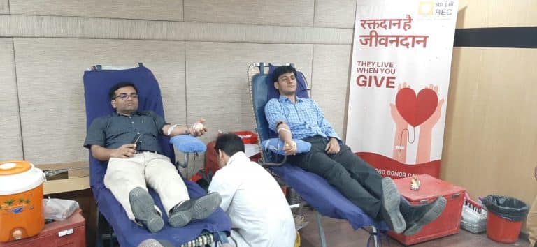 REC Organizes Blood Donation Drive