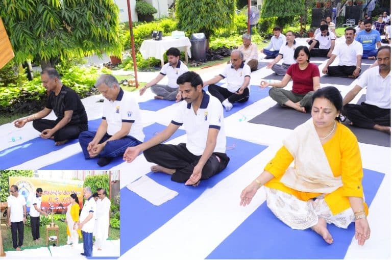 Yoga Day at POSOCO