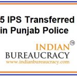 25 IPS Transfers i Punjab Police