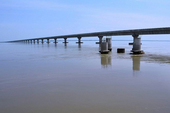 Bridge Construction over Brahmaputra to Linking Dhubri in Assam with Phulbari in Meghalaya