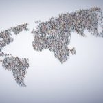 Global population concept