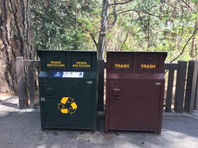 National trash Reducing waste produced in US national parks