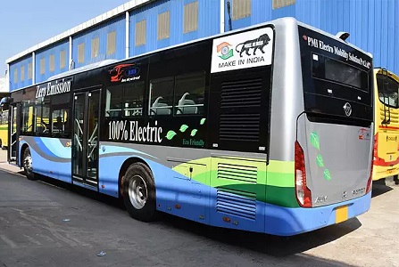 Promotion of electric public transport in Delhi