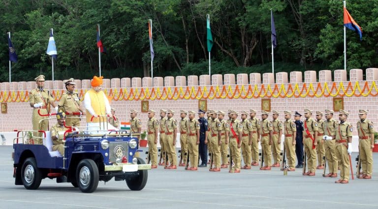 70th Batch of Indian Police Service Probationers Passing out Parade