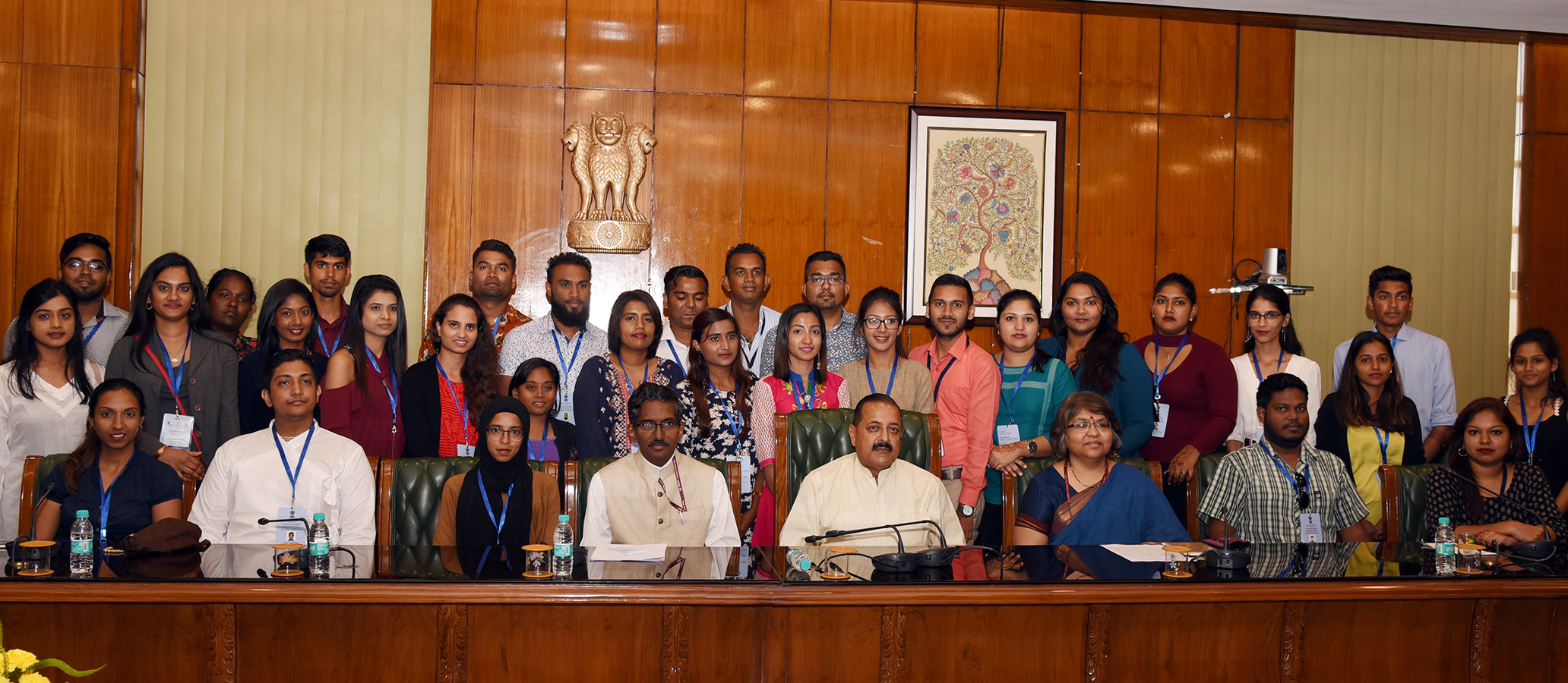 A group of Indian Origin youth visiting India under Know India Programme’ (KIP)