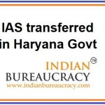 Haryana IAS Transfers