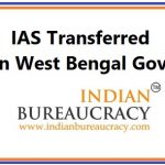 IAS West Bengal Transfers