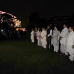 PM Modi inaugurates the dynamic lighting at Parliament House Complex