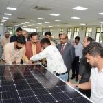 Raksha Rajya Mantri visits Bangalore Unit of BEL- Navratna Defence PSU