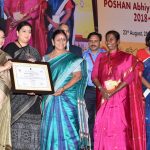 Smriti Zubin Irani confers POSHAN Abhiyaan Awards