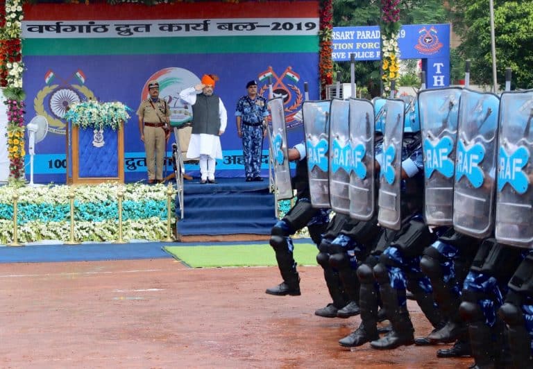 27th Anniversary celebrations of the Rapid Action Force of CRPF