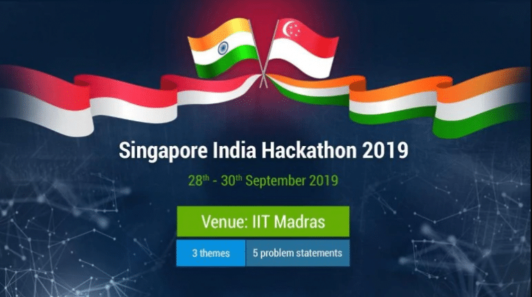 2nd Edition of Joint International Hackathon ‘Singapore India Hackathon