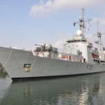 BNS Somudra Avijan arrives Visakhapatnam