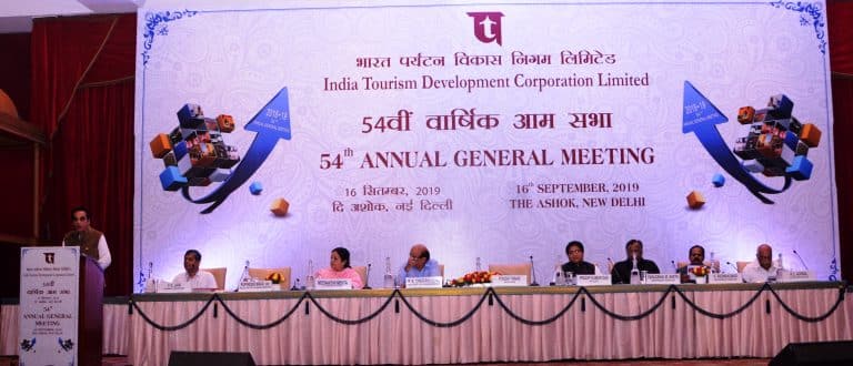 CMD & other board members during AGM 2019