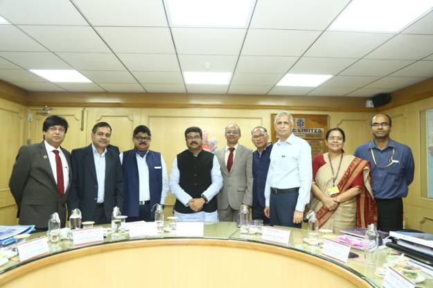 Dharmendra Pradhan reviews performance of NMDC