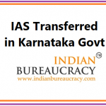 IAS Karnataka Reshuffle