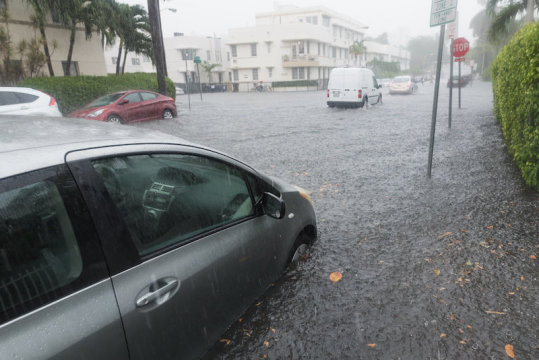 Increasing flood risk