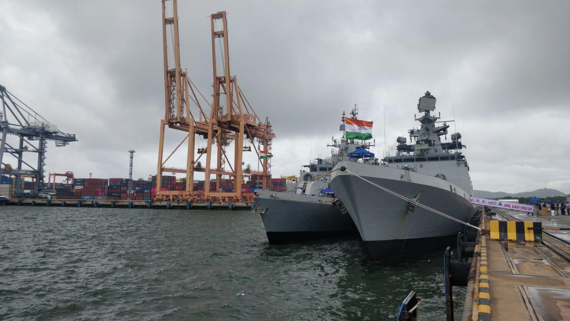 Indian Naval Ships on visit to Laem Chabang