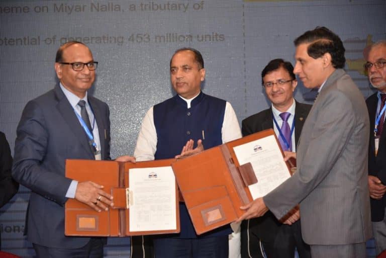 NTPC MoU with HP Govt