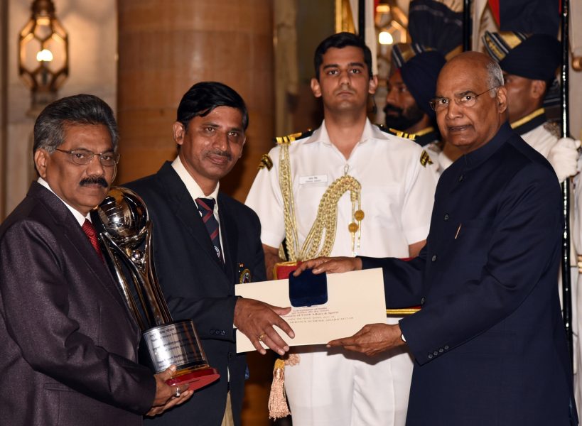 National Service Scheme Awards 2017-18 conferred by the President