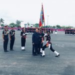 President of India Awards Colours to Corps of Army Air Defence