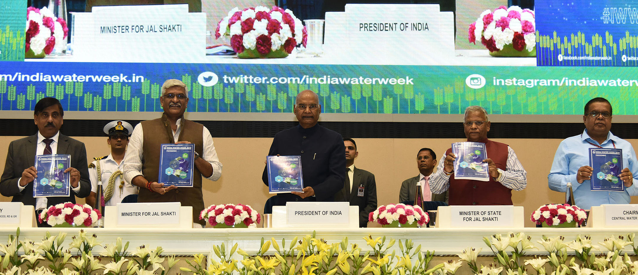 Ram Nath Kovind inaugurates 6th India Water Week – 2019