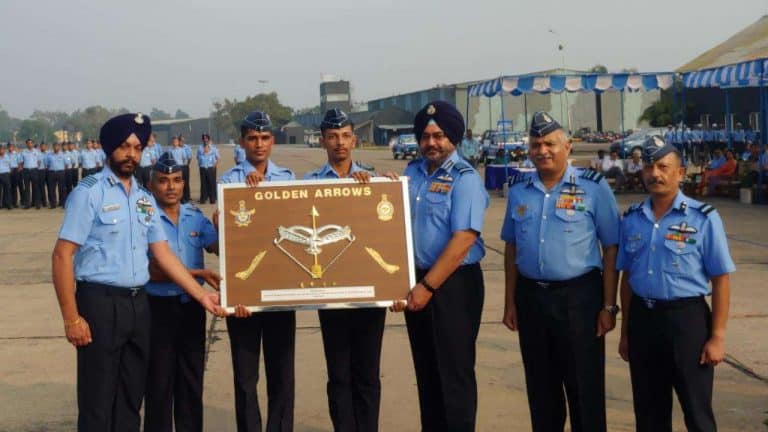Resurrection Ceremony for 17 Squadron 'GOLDEN ARROWS'