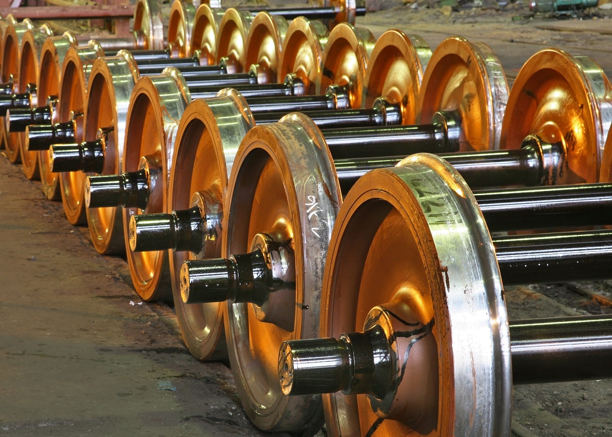 Wheel & Axle set produced at Durgapur Steel Plant Indian Bureaucracy