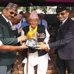 100 YRS old Veteran of 9 GR felicitated
