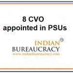 8 CVO appointed in PSUs8 CVO appointed in PSUs