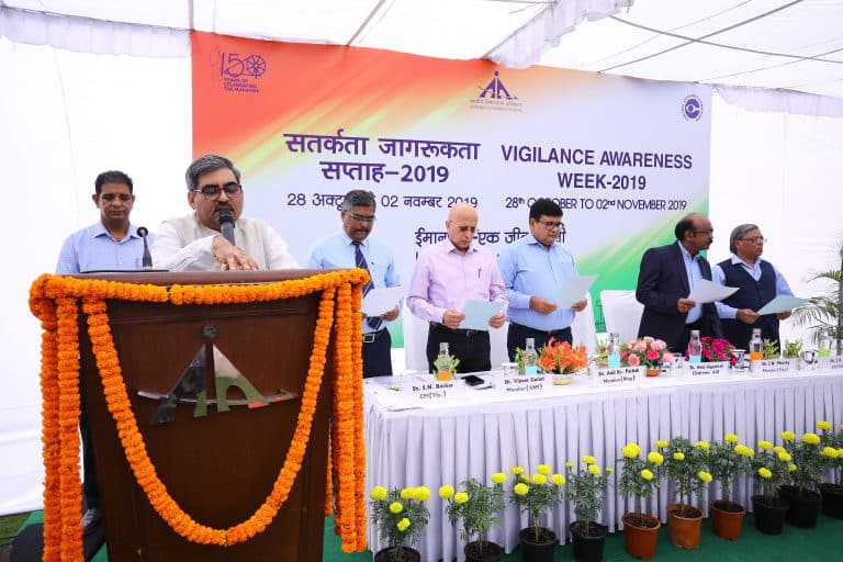 AAI observes Vigilance Awareness Week 2019